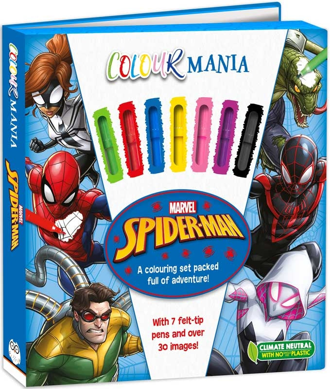 COLOURMANIA ECO SQ MARVEL - SPIDER-MAN COLOURMANIA