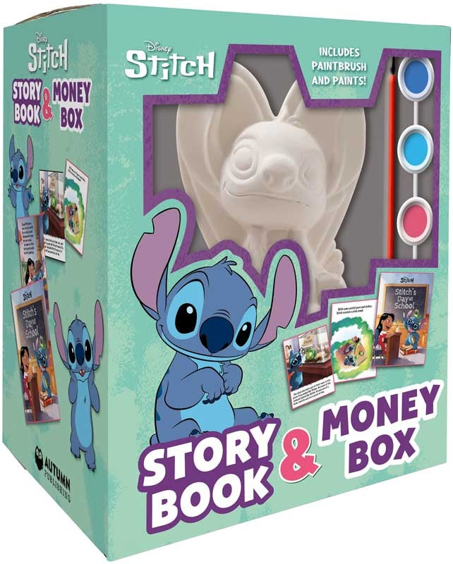 DISNEY STITCH: STORY BOOK & MONEY BOX
